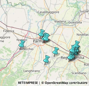 Mappa Via N. Nadi, 43122 Parma PR, Italia (16.21)