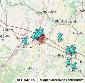 Mappa Via N. Nadi, 43122 Parma PR, Italia (12.46467)