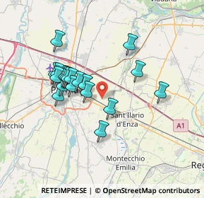 Mappa Via Fanfoni Afro, 43122 Parma PR, Italia (6.24368)