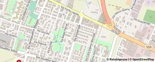 Mappa Parma