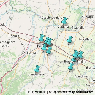Mappa Via Primo Carnera, 43122 Parma PR, Italia (13.56857)