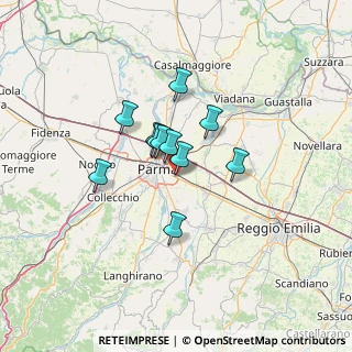 Mappa Via Primo Carnera, 43122 Parma PR, Italia (8.98727)