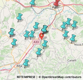 Mappa Viale INDUSTRIA, 14055 Costigliole d'Asti AT, Italia (8.386)