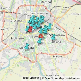 Mappa Via Caduti Montelungo, 43123 Parma PR, Italia (1.4305)