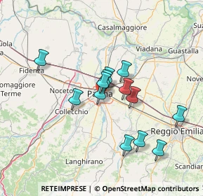 Mappa Via Caduti Montelungo, 43123 Parma PR, Italia (11.83846)
