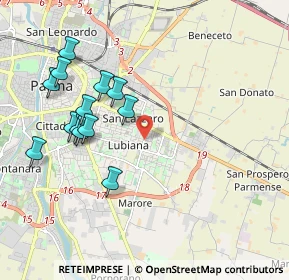 Mappa Via XXIV Maggio, 43123 Parma PR, Italia (2.03615)