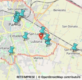 Mappa Via XXIV Maggio, 43123 Parma PR, Italia (2.30917)