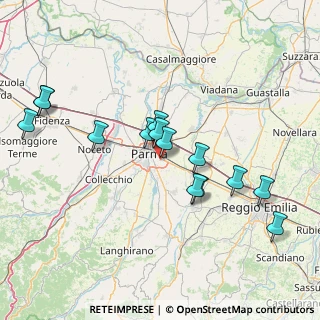Mappa Via XXIV Maggio, 43123 Parma PR, Italia (15.35786)