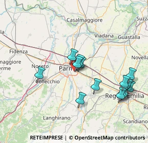 Mappa Via XXIV Maggio, 43123 Parma PR, Italia (15.44643)