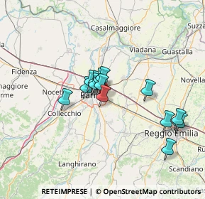 Mappa Via Lucrezio Caro, 43123 Parma PR, Italia (10.86571)