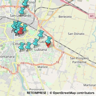 Mappa Via Lucrezio Caro, 43123 Parma PR, Italia (2.77706)