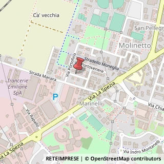Mappa Via Manarola, 4, 43126 Parma, Parma (Emilia Romagna)