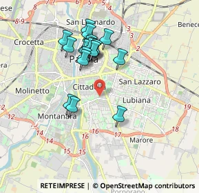 Mappa Via Attila Alberti, 43123 Parma PR, Italia (1.614)