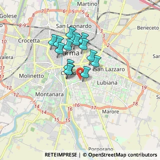 Mappa Viale Martiri di Cefalonia, 43123 Parma PR, Italia (1.364)