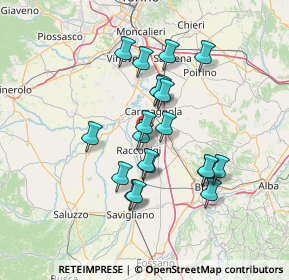 Mappa CASCINA CASCINETTE, 12035 Racconigi CN, Italia (11.957)