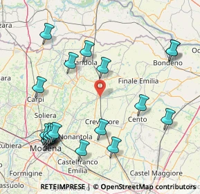 Mappa Largo della Bastiglia, 41031 Camposanto MO, Italia (19.871)