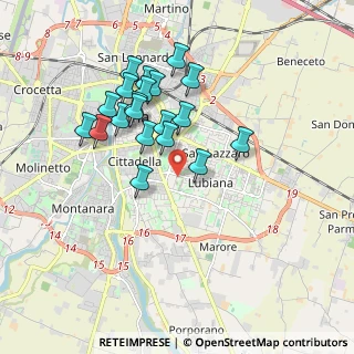 Mappa Via Giovanni Gronchi, 43123 Parma PR, Italia (1.6685)