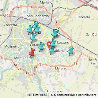 Mappa Via Giovanni Gronchi, 43123 Parma PR, Italia (1.35)