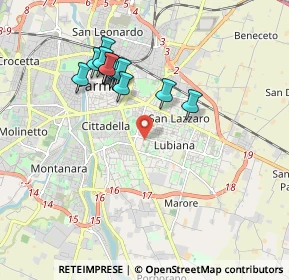 Mappa Via Giovanni Gronchi, 43123 Parma PR, Italia (1.74643)