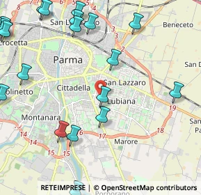 Mappa Via Giovanni Gronchi, 43123 Parma PR, Italia (3.045)