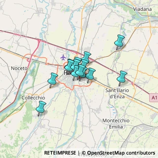 Mappa Via Giovanni Gronchi, 43123 Parma PR, Italia (3.93857)