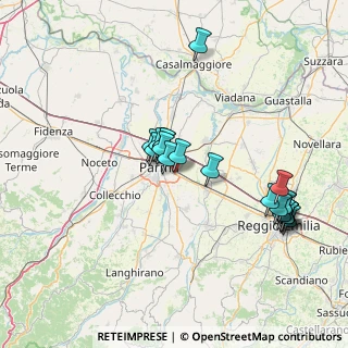 Mappa Via Orazio Quinto Flacco, 43100 Parma PR, Italia (14.5535)