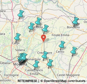 Mappa Viale G. Garibaldi, 41031 Camposanto MO, Italia (19.8075)