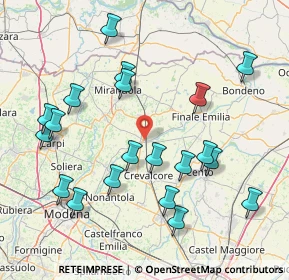 Mappa Viale G. Garibaldi, 41031 Camposanto MO, Italia (17.494)