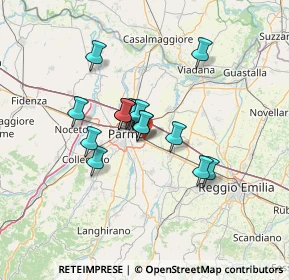Mappa Via F. Coppi, 43122 Parma PR, Italia (9.67933)