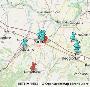 Mappa Via Coppi, 43122 Parma PR, Italia (28.884)