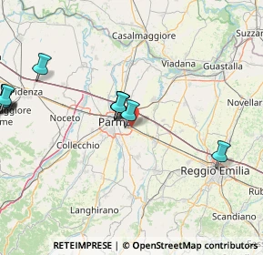 Mappa Via F. Coppi, 43122 Parma PR, Italia (18.65333)