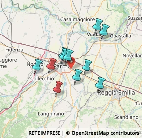 Mappa Via Coppi, 43122 Parma PR, Italia (10.85364)