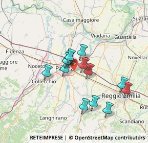 Mappa Via Coppi, 43122 Parma PR, Italia (11.69923)