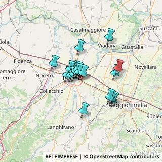 Mappa Via F. Coppi, 43122 Parma PR, Italia (9.15)