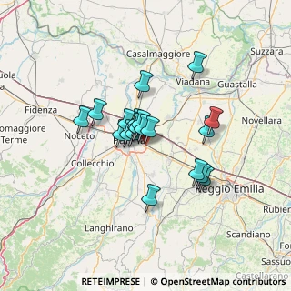 Mappa Via Bruno Estasi, 43122 Parma PR, Italia (9.507)