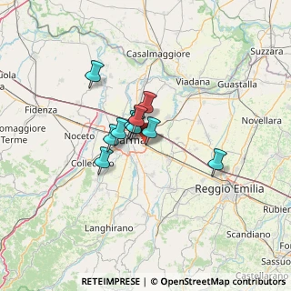 Mappa Via F. Coppi, 43122 Parma PR, Italia (8.03909)