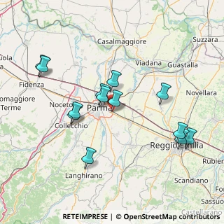 Mappa Via Fausto Coppi, 43100 Parma PR, Italia (15.17231)