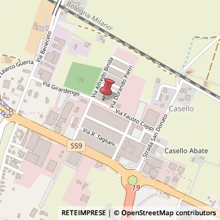 Mappa Via F. Coppi, 12, 43122 Parma, Parma (Emilia Romagna)