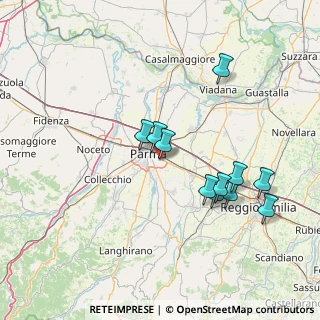 Mappa Via Tibullo Albio, 43123 Parma PR, Italia (14.27909)