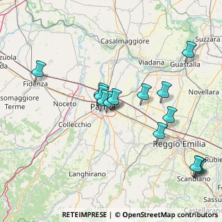 Mappa Via Tibullo Albio, 43123 Parma PR, Italia (15.53133)
