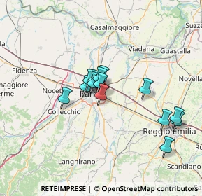 Mappa Via Tibullo Albio, 43123 Parma PR, Italia (10.85286)