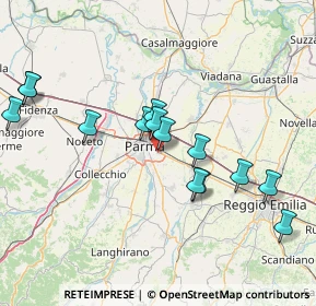 Mappa Via Tibullo Albio, 43123 Parma PR, Italia (15.37143)