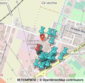 Mappa Via Manara, 43126 Parma PR, Italia (0.23333)