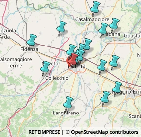 Mappa Via Manara, 43126 Parma PR, Italia (13.81059)