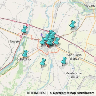 Mappa Via Antonio Bizzozero, 43123 Parma PR, Italia (4.76538)