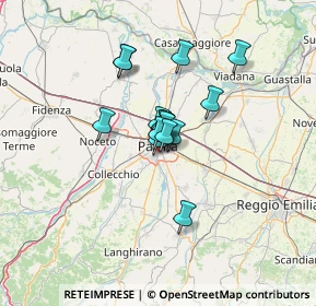 Mappa Via Antonio Bizzozero, 43123 Parma PR, Italia (8.168)