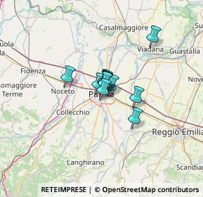 Mappa Via Antonio Bizzozero, 43123 Parma PR, Italia (5.86167)