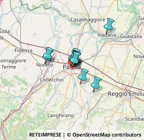 Mappa Via Antonio Bizzozero, 43123 Parma PR, Italia (6.4475)