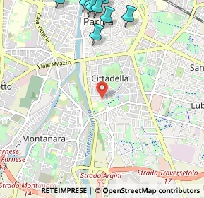 Mappa Via Antonio Bizzozero, 43123 Parma PR, Italia (1.60455)
