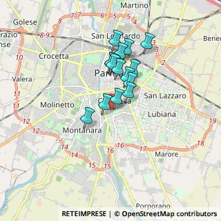 Mappa Via Antonio Bizzozero, 43123 Parma PR, Italia (1.31933)